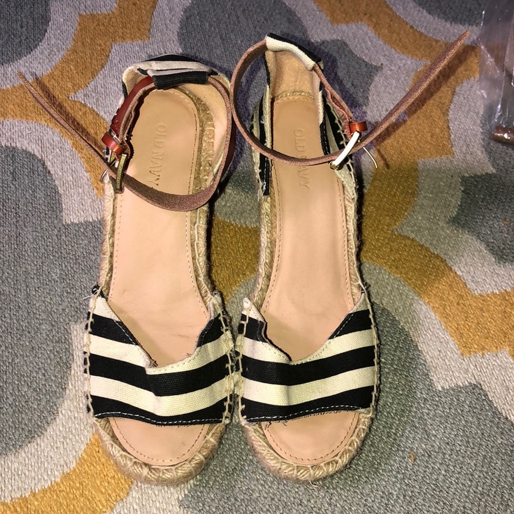 Old navy stripes espadrilles